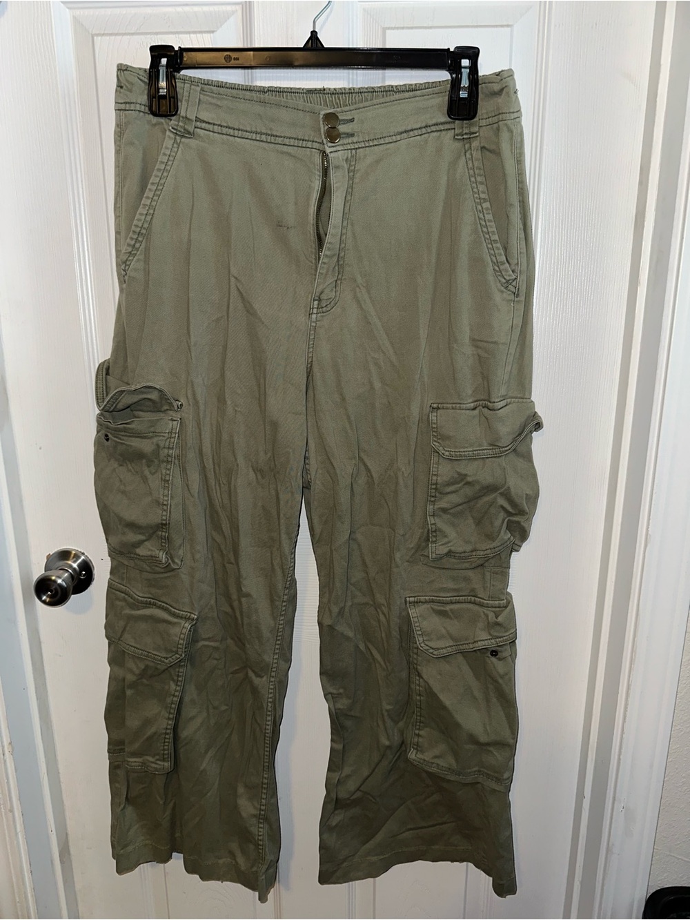 Arizona Jean Company Olive Green Cargo Trousers